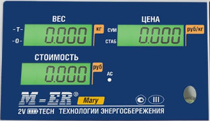 Пленочная панель передняя 223 АС LCD в Казани