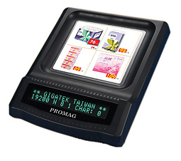 Настольный вакуум-флуоресцентный (VFD) Дисплей покупателя с монетницей DSP802U в Казани